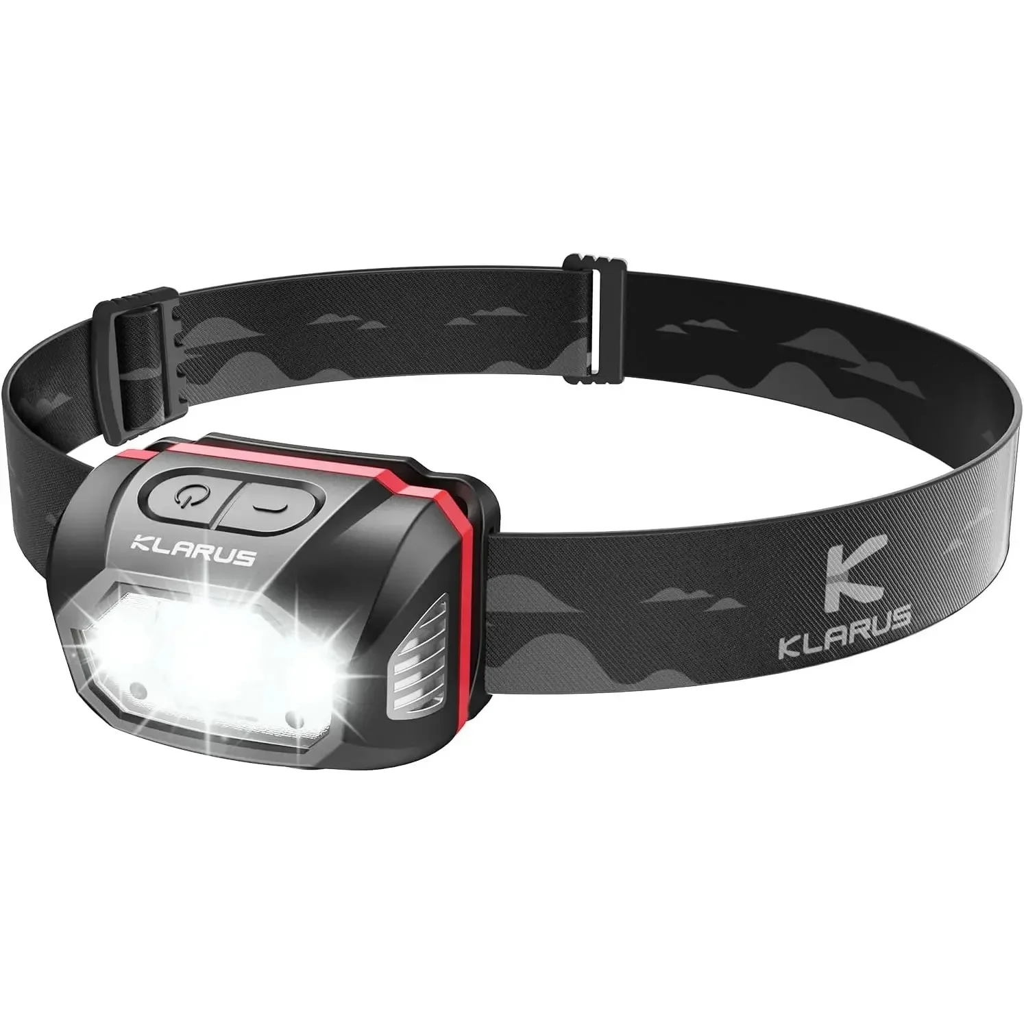 Headlamp Waterproof Rechargeable - Klarus HM1 IPX6 Wasserdichte Wiederaufladbare Stirnlampe
