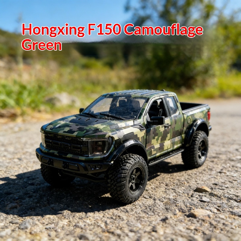 Outdoor Adventure Hobbies - Hongxing F150 RC Crawler Neues Tarnfarben-Grün