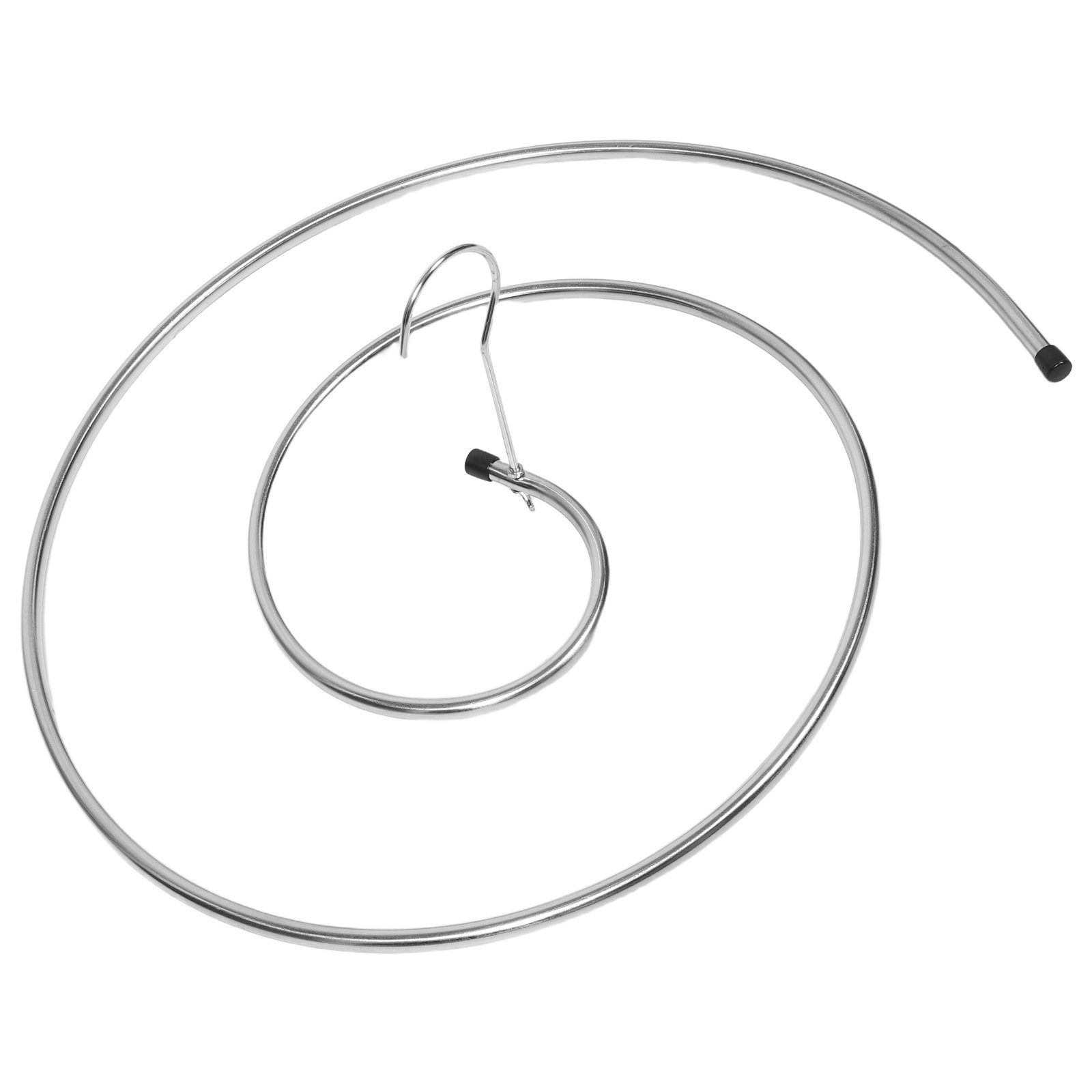 Space Blanket Heavy - 12-mm-Spiral-Wäscheständer aus Edelstahl, robust, platzsparend, klappbar,