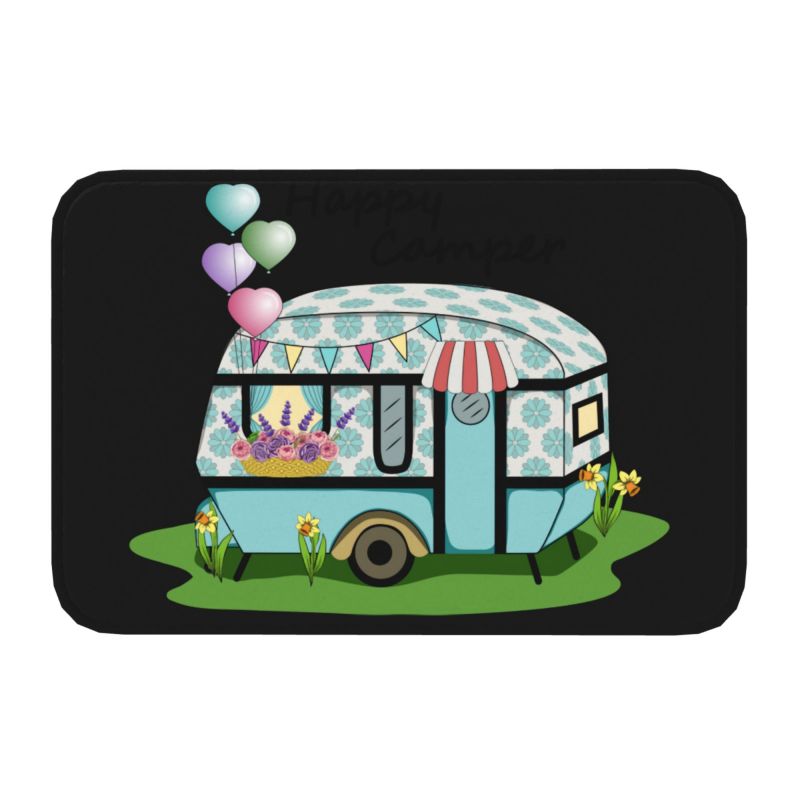 Outdoor Adventure Quotes - Benutzer definierte Happy Camper Camping Fuß