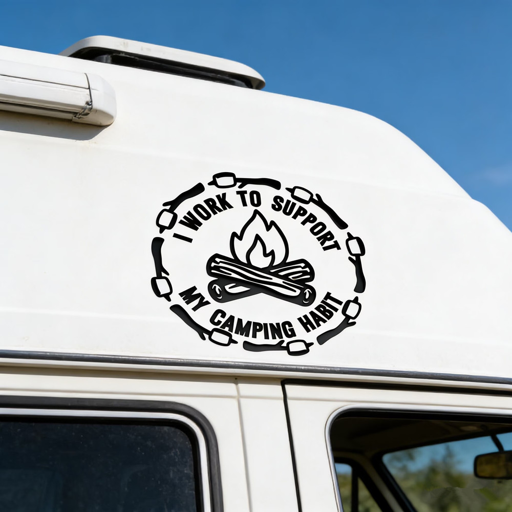 Lustiger Camping-Zitat-Autoauf – Outdoor Adventure Quotes Bewertung und Preis