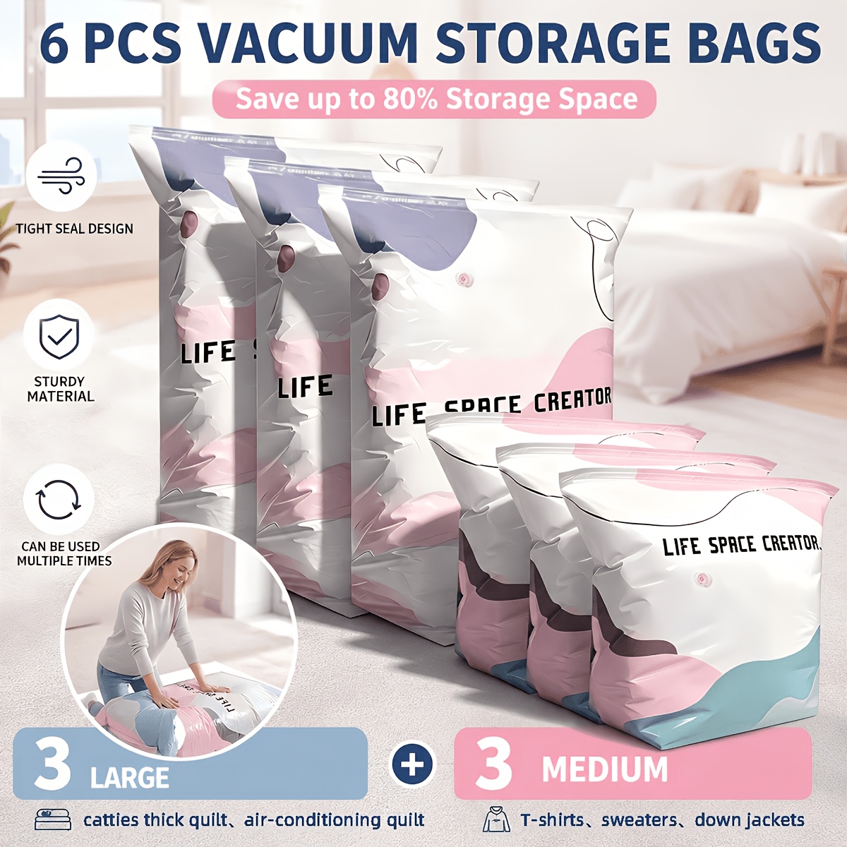 6er-Pack strapazierfähige, pum – Space Blanket Heavy Bewertung und Preis