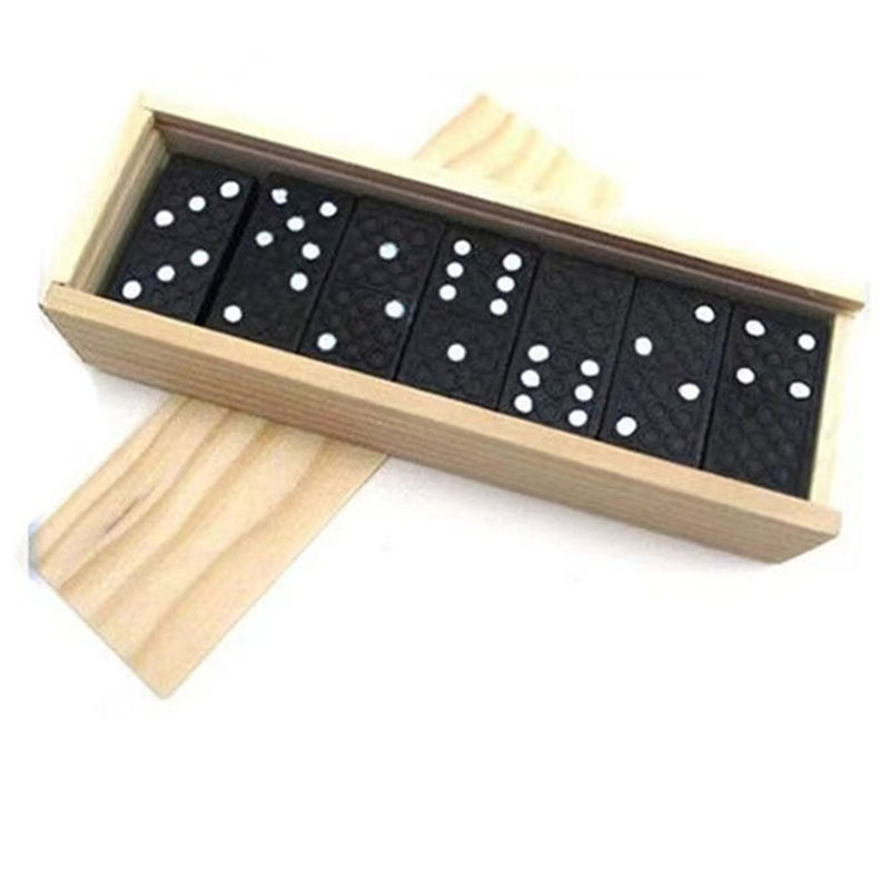 28-teiliges Set Holz-Domino Br – Outdoor Adventure Games Bewertung und Preis