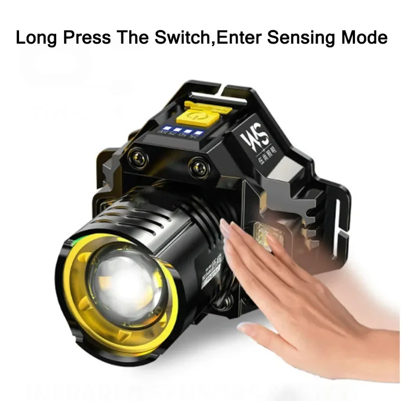 Wiederaufladbare, leistungssta – Headlamp Waterproof Rechargeable Bewertung und Preis