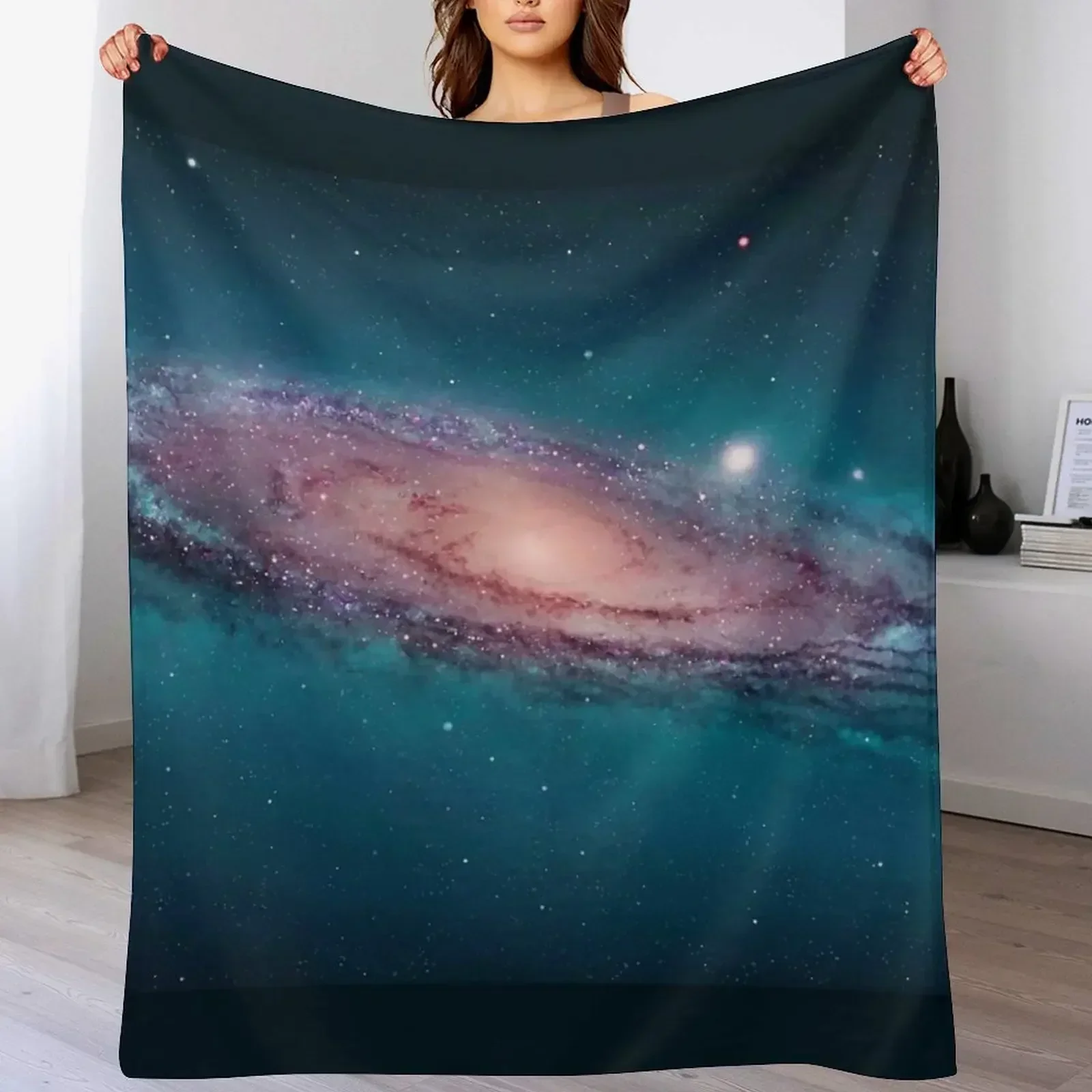 Andromeda-Galaxie, Weltraum, A – Space Blanket Heavy Bewertung und Preis
