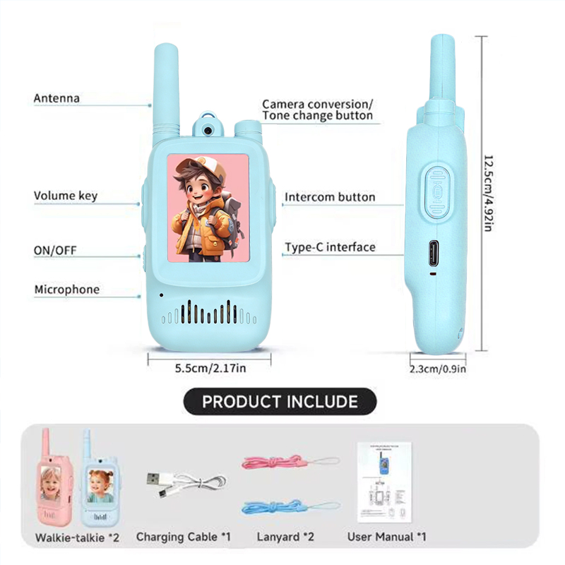 2 Stück Kinder-Video-Walkie-Ta – Outdoor Adventure Games Bewertung und Preis