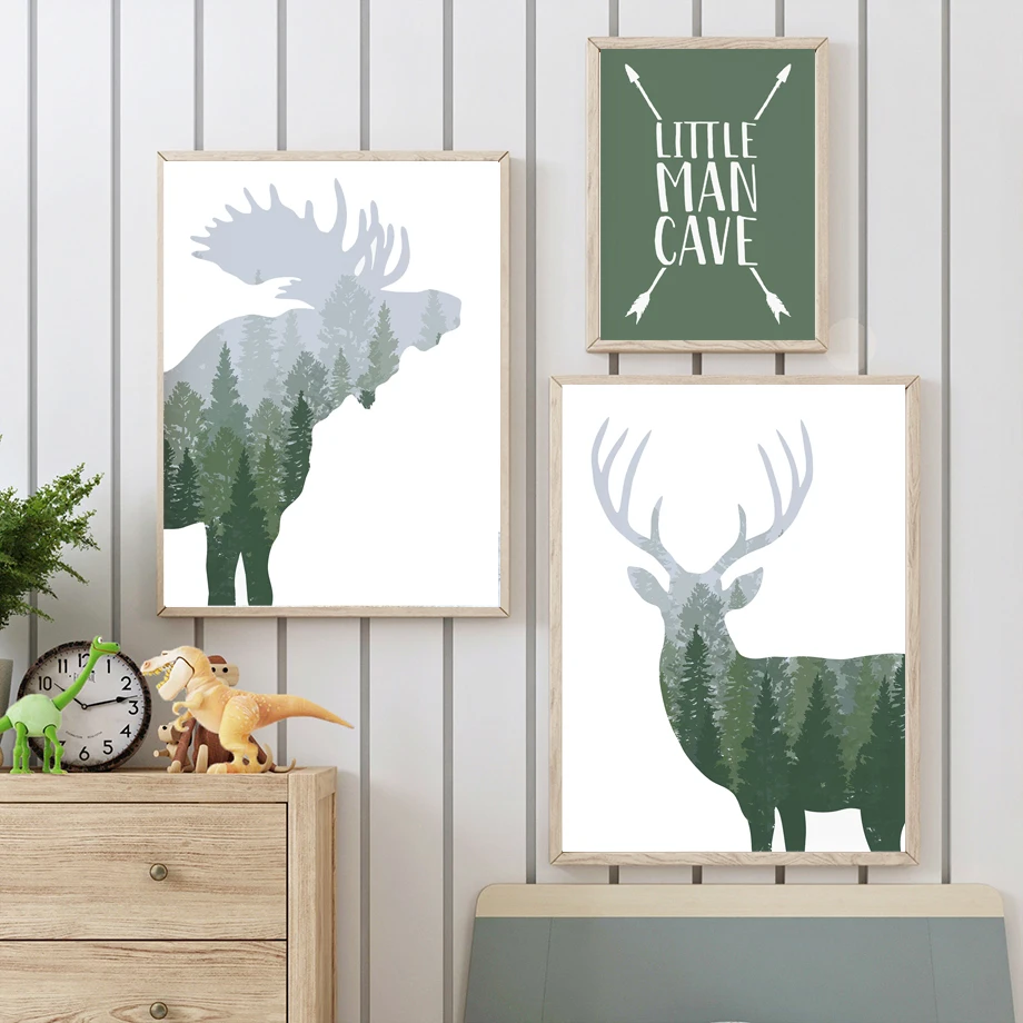 Wandkunst-Leinwand mit grünem  – Outdoor Adventure Quotes Bewertung und Preis